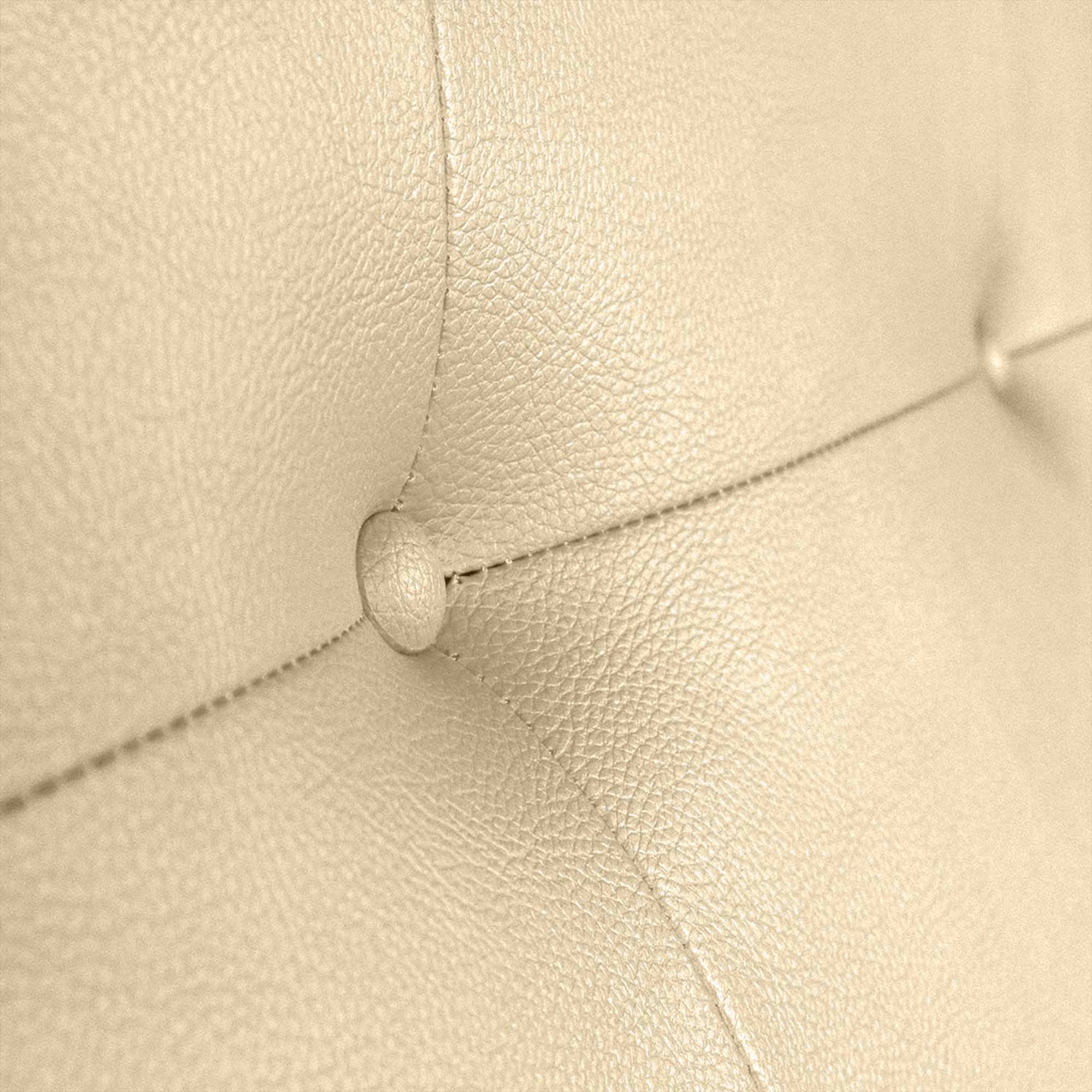 Cabecero tapizado Polipiel Artemisa beige