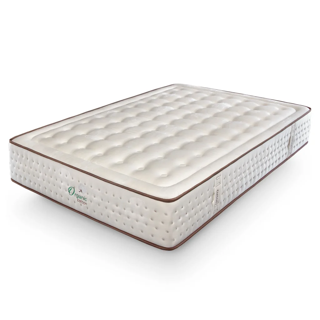 Colchón Cotton muelles ensacados viscoelástico tejido algodón