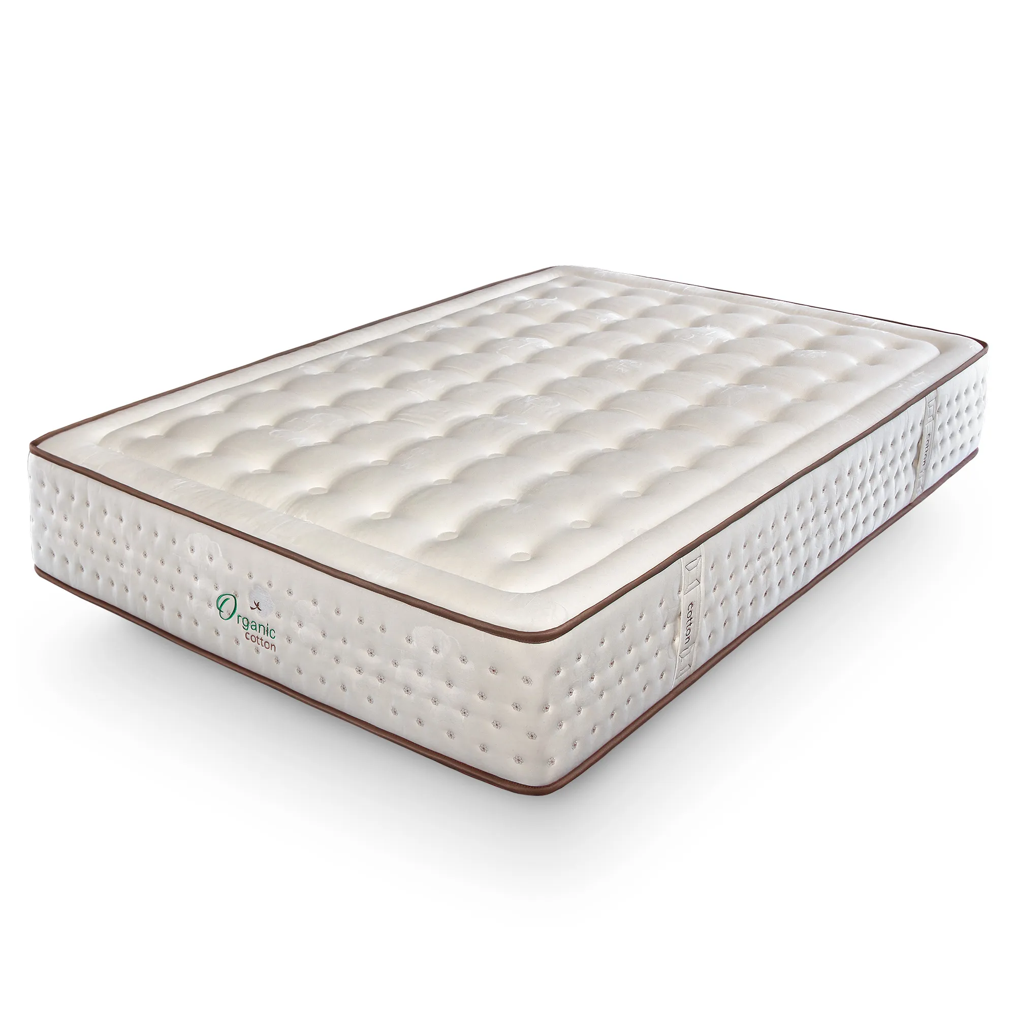 Colchón Cotton muelles ensacados viscoelástico tejido algodón